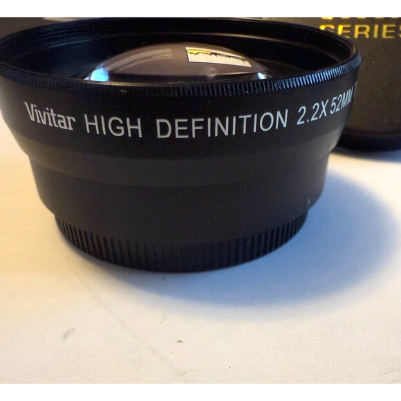 Vivatar Series 1 High Definition 2.2x 52MM Telephoto Lens Good Condition - Picture 2 of 5